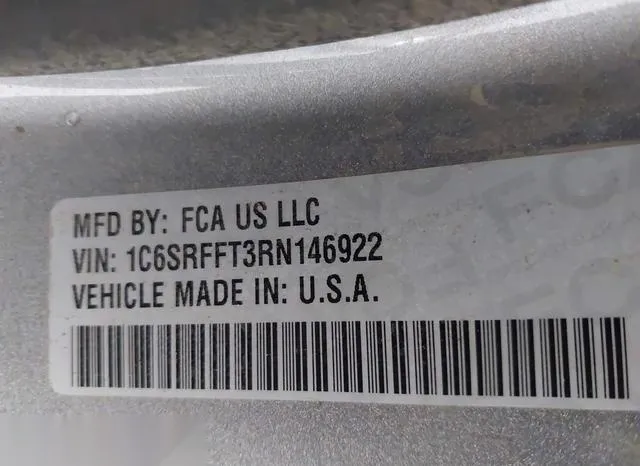 1C6SRFFT3RN146922 2024 2024 RAM 1500- Big Horn  4X4 5-7 Box 9