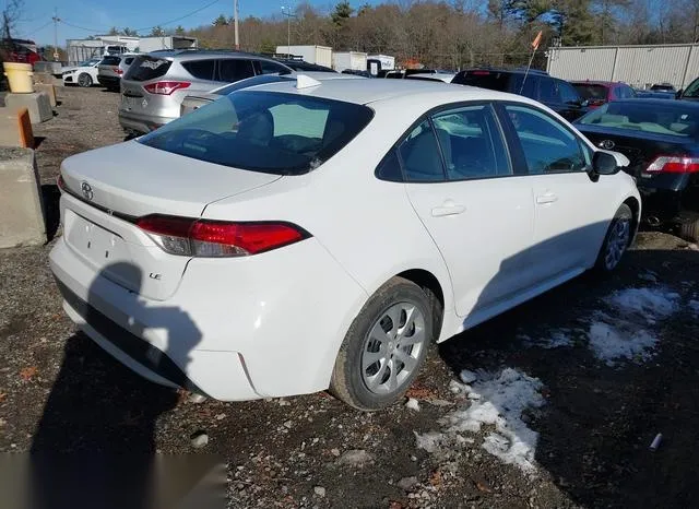 5YFEPMAE7MP176607 2021 2021 Toyota Corolla- LE 4