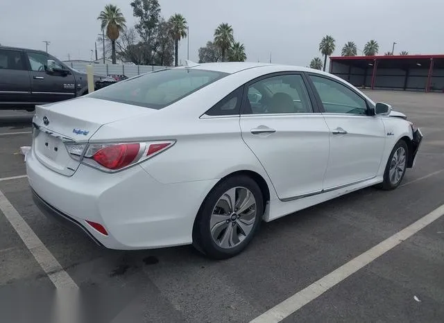 KMHEC4A46DA084780 2013 2013 Hyundai Sonata- Hybrid Limited 4