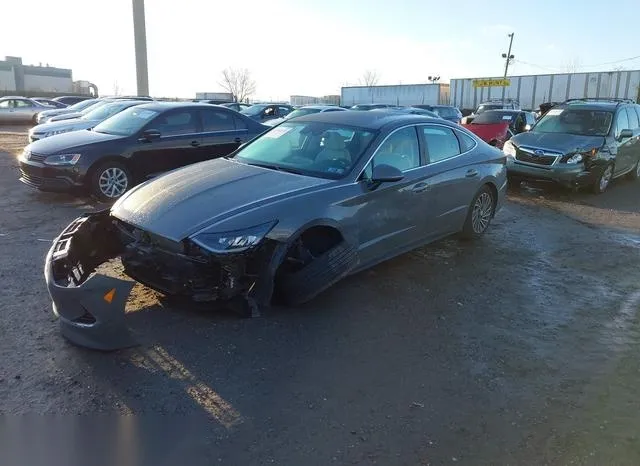 KMHL34JJ8MA036078 2021 2021 Hyundai Sonata- Sel 2