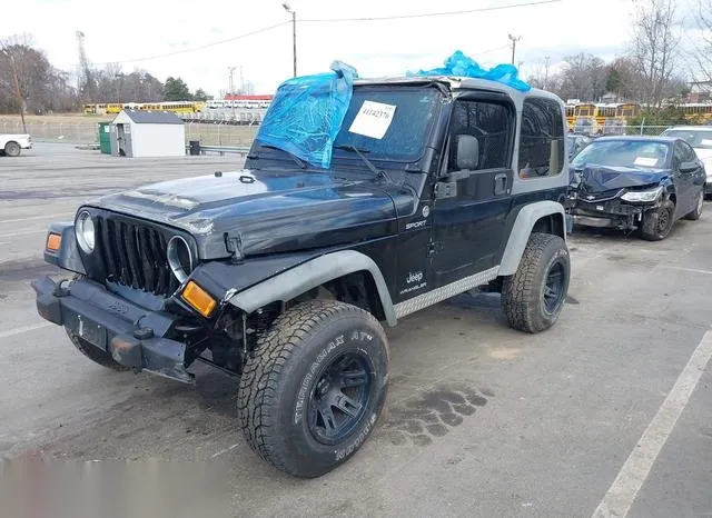 1J4FA49S35P303480 2005 2005 Jeep Wrangler- Sport 2