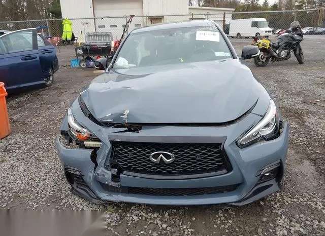 JN1FV7DR3MM880626 2021 2021 Infiniti Q50- Red Sport 400 Awd 6