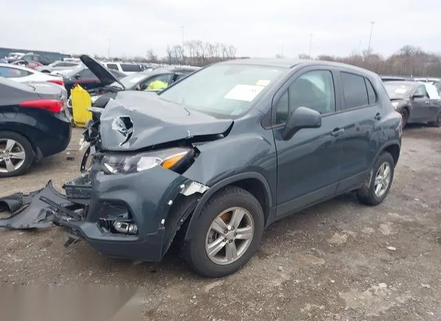 KL7CJNSM5NB505564 2022 2022 Chevrolet Trax- Awd Ls 2