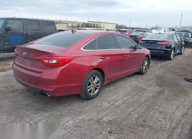 5NPE24AF3GH275384 2016 2016 Hyundai Sonata- SE 4