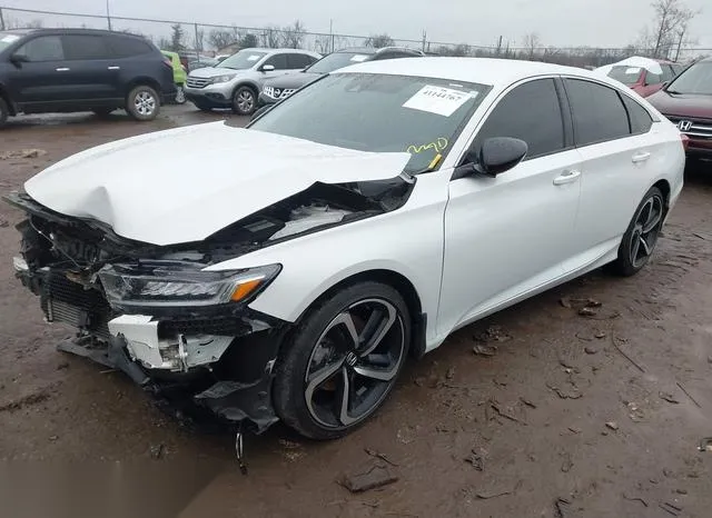 1HGCV1F4XNA084698 2022 2022 Honda Accord- Sport Se 2