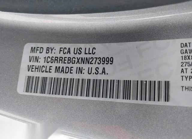 1C6RREBGXNN273999 2022 2022 RAM 1500- Big Horn  4X2 6-4 Box 9