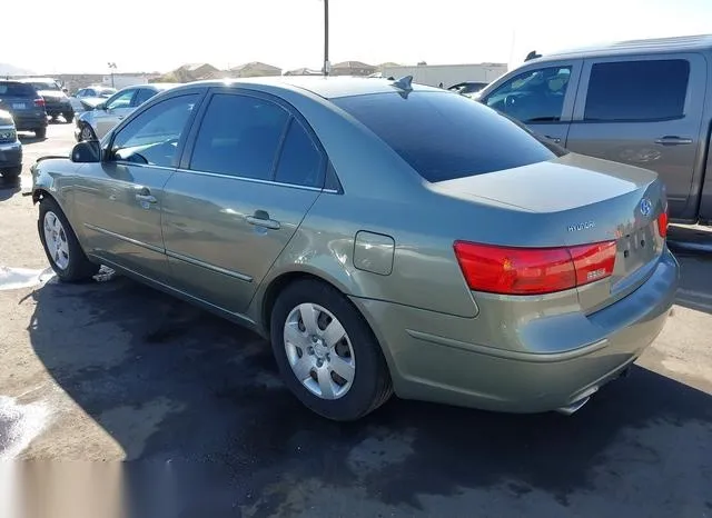 5NPET46F09H410586 2009 2009 Hyundai Sonata- Gls V6 3