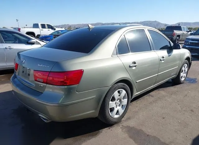 5NPET46F09H410586 2009 2009 Hyundai Sonata- Gls V6 4