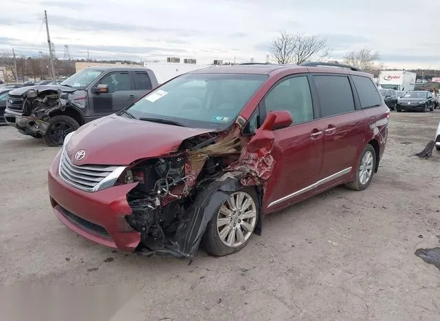 5TDDZ3DC5HS185460 2017 2017 Toyota Sienna- Xle 7 Passenger 2