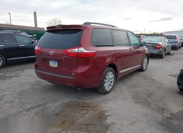 5TDDZ3DC5HS185460 2017 2017 Toyota Sienna- Xle 7 Passenger 4