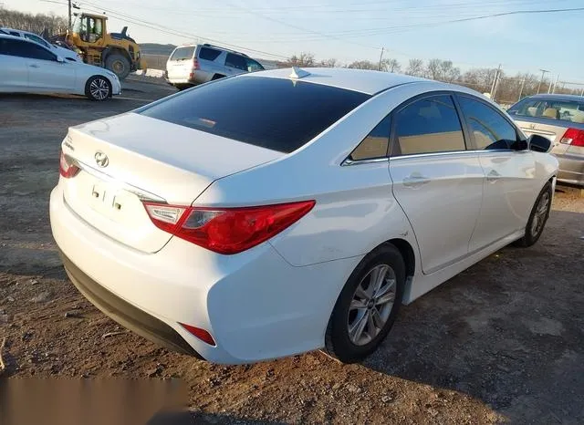 5NPEB4AC2EH868978 2014 2014 Hyundai Sonata- Gls 4