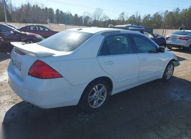 1HGCM56887A191412 2007 2007 Honda Accord- 2-4 EX 4