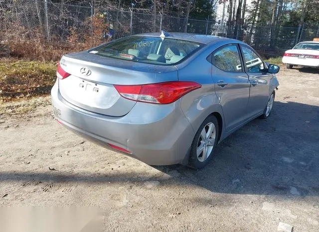 KMHDH4AE5DU932460 2013 2013 Hyundai Elantra- Gls 4