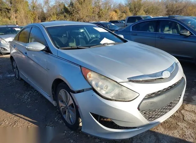 KMHEC4A43EA115291 2014 2014 Hyundai Sonata- Hybrid 6