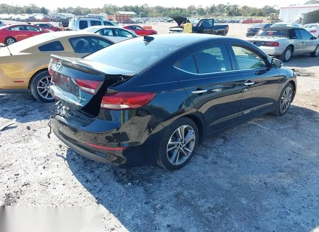 5NPD84LF5HH073364 2017 2017 Hyundai Elantra- Limited 4