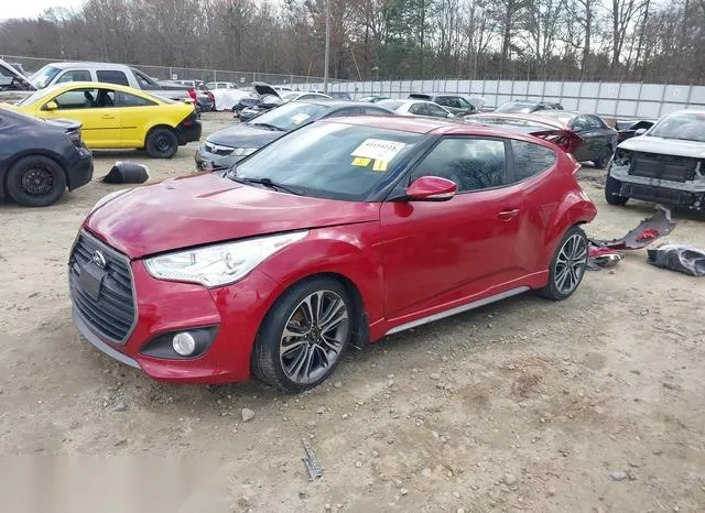 KMHTC6AE3GU258724 2016 2016 Hyundai Veloster- Turbo 2