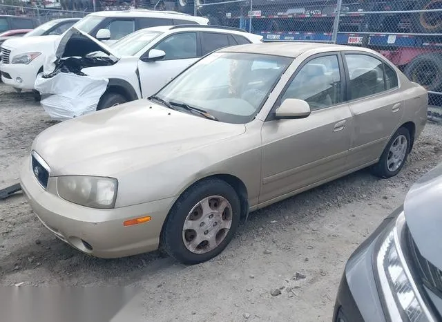 KMHDN45D42U380554 2002 2002 Hyundai Elantra- Gls 2