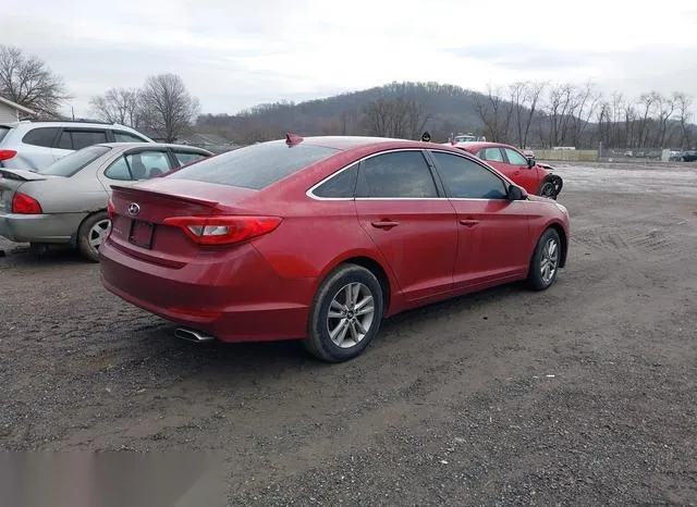 5NPE24AF7GH322075 2016 2016 Hyundai Sonata- SE 4