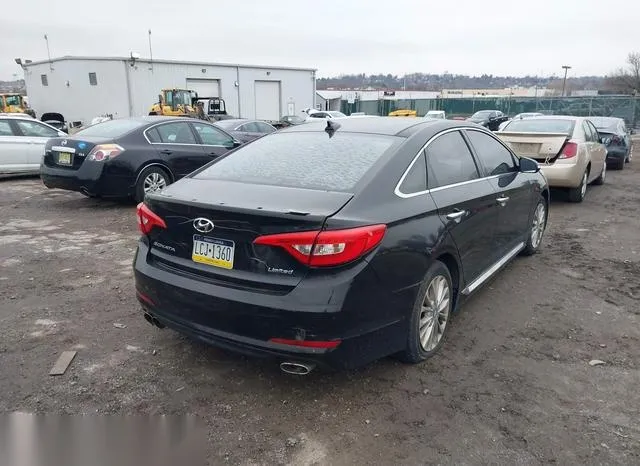 5NPE34AF0FH101610 2015 2015 Hyundai Sonata- Limited 4