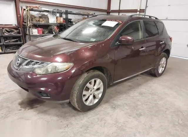 JN8AZ1MW0DW315659 2013 2013 Nissan Murano- SV 2