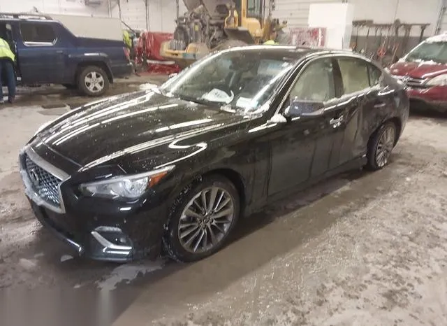 JN1EV7BR2PM540841 2023 2023 Infiniti Q50- Luxe Awd 2