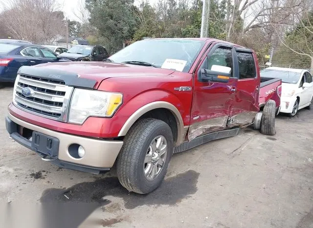 1FTFW1ET5DFA43608 2013 2013 Ford F-150- Lariat 2