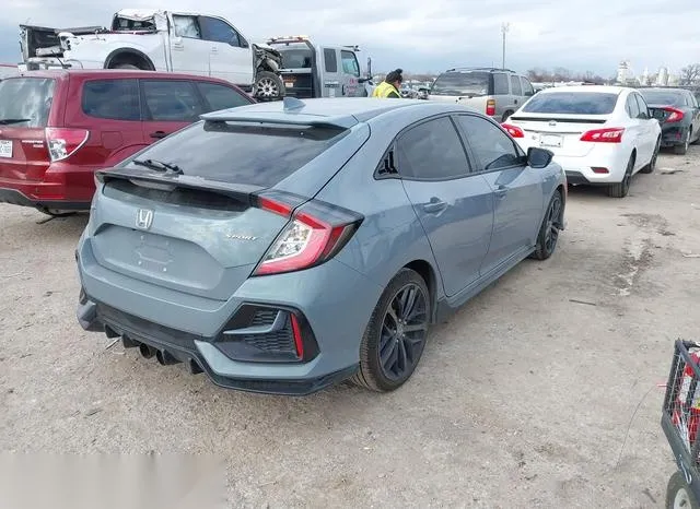 SHHFK7H40MU203108 2021 2021 Honda Civic- Sport 4