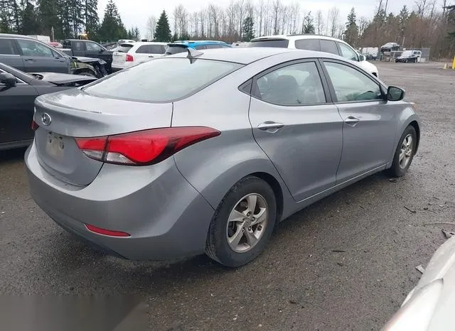 KMHDH4AE2EU207576 2014 2014 Hyundai Elantra- SE 4