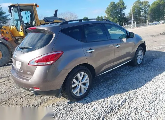 JN8AZ1MU6CW117830 2012 2012 Nissan Murano- SL 4