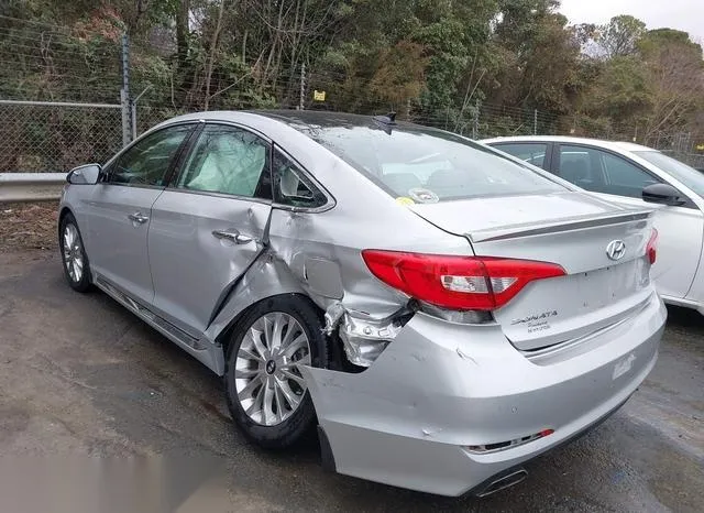 5NPE34AF7FH130974 2015 2015 Hyundai Sonata- Limited 3