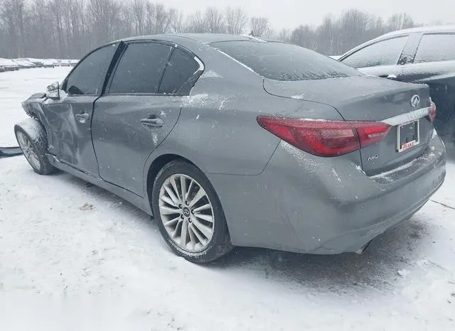 JN1EV7BR4MM751549 2021 2021 Infiniti Q50- Luxe Awd 3