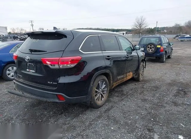 5TDJZRFH8HS384646 2017 2017 Toyota Highlander- Xle 4