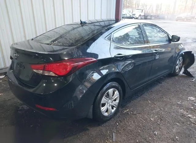 KMHDH4AE8GU490245 2016 2016 Hyundai Elantra- SE 4