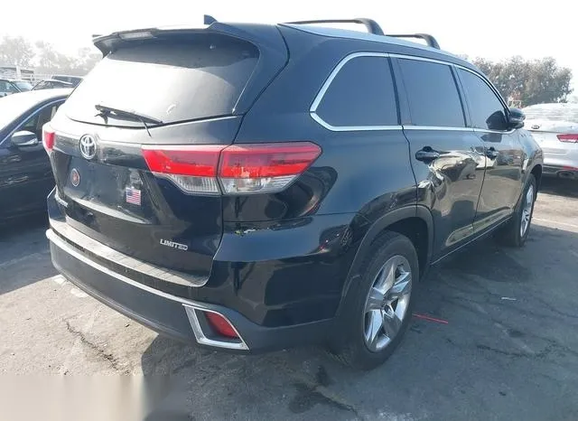 5TDDZRFH5KS949343 2019 2019 Toyota Highlander- Limited 4