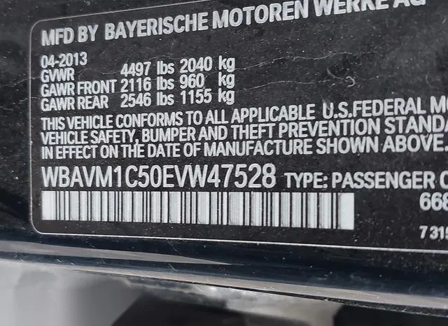 WBAVM1C50EVW47528 2014 2014 BMW X1- Sdrive28I 9