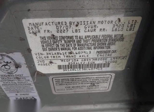 3N1AB61E38L607913 2008 2008 Nissan Sentra- 2-0S 9