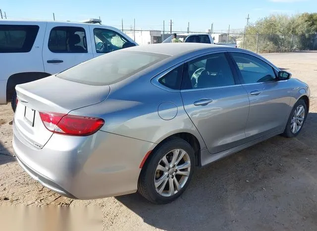 1C3CCCAB7FN633049 2015 2015 Chrysler 200- Limited 4