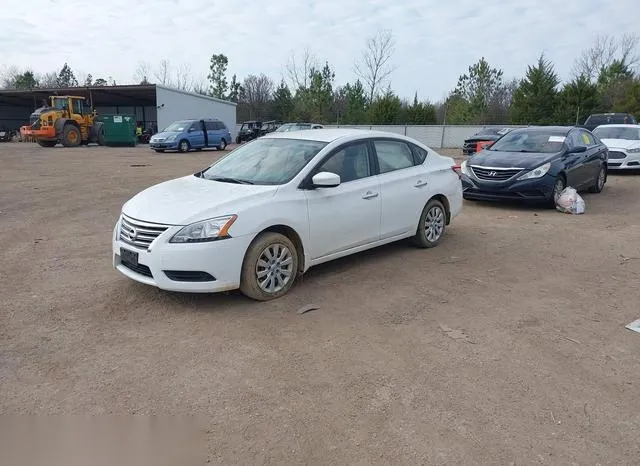 3N1AB7AP8FY310546 2015 2015 Nissan Sentra- S 2