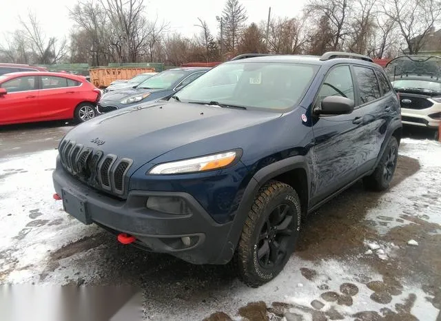 1C4PJMBX4JD533301 2018 2018 Jeep Cherokee- Trailhawk 2