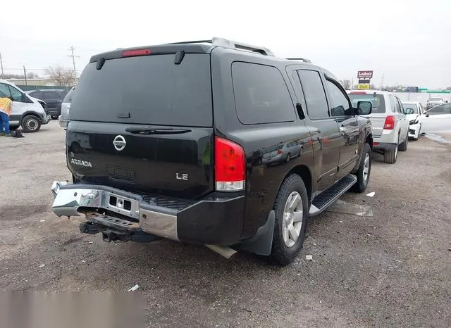 5N1AA08B75N740349 2005 2005 Nissan Armada- LE 4