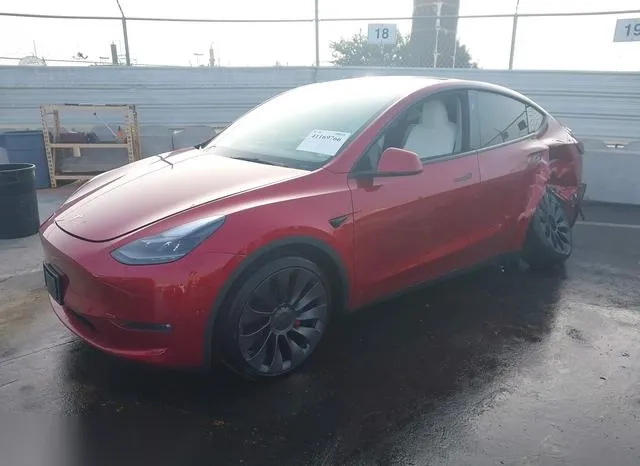 7SAYGDEF0RF072627 2024 2024 Tesla Model Y- Performance Dual 2