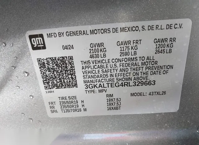 3GKALTEG4RL329663 2024 2024 GMC Terrain- Awd Sle 9