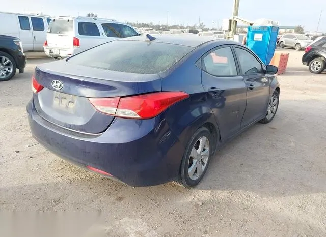 5NPDH4AE8DH310207 2013 2013 Hyundai Elantra- Gls 4