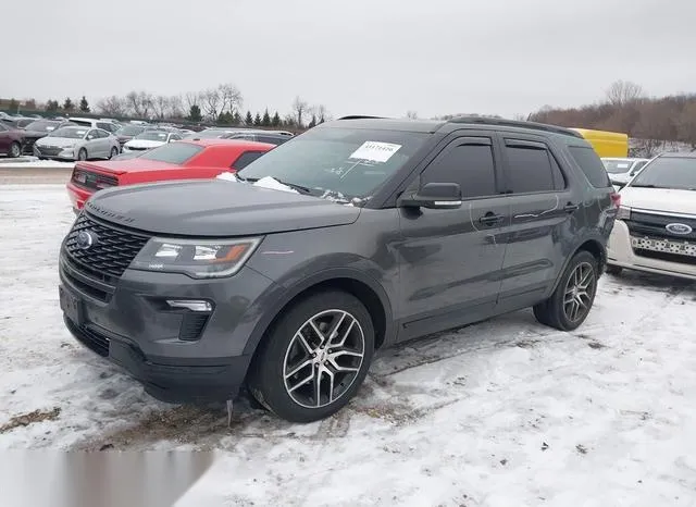 1FM5K8GT9JGA53024 2018 2018 Ford Explorer- Sport 2