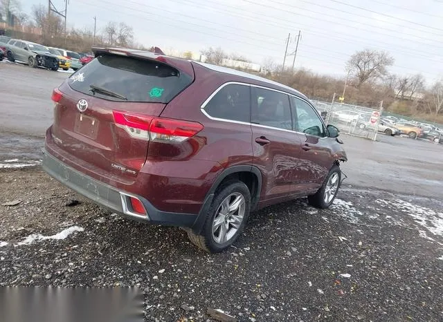 5TDDZRFH5KS915838 2019 2019 Toyota Highlander- Limited 4