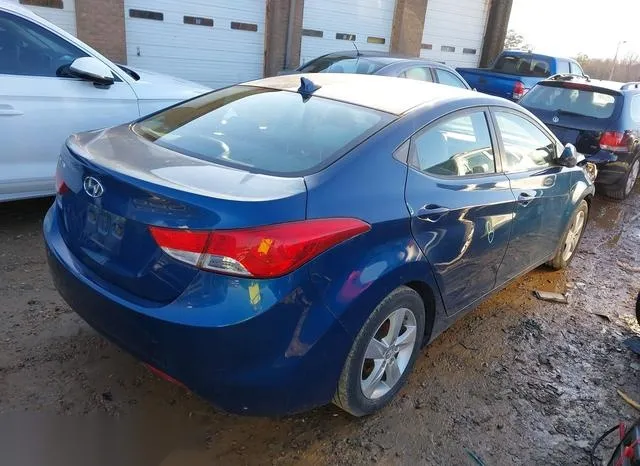 KMHDH4AEXDU998387 2013 2013 Hyundai Elantra- Gls 4