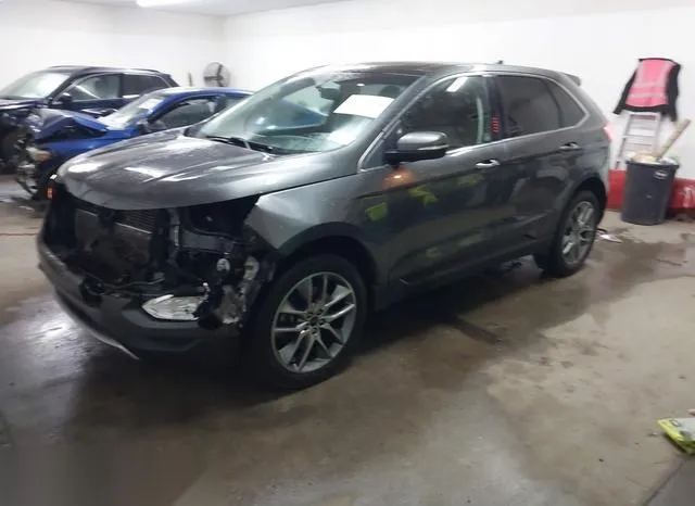 2FMTK4K85FBC38236 2015 2015 Ford Edge- Titanium 2