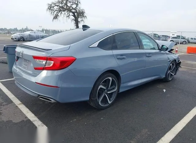 1HGCV1F38NA075358 2022 2022 Honda Accord- Sport 4