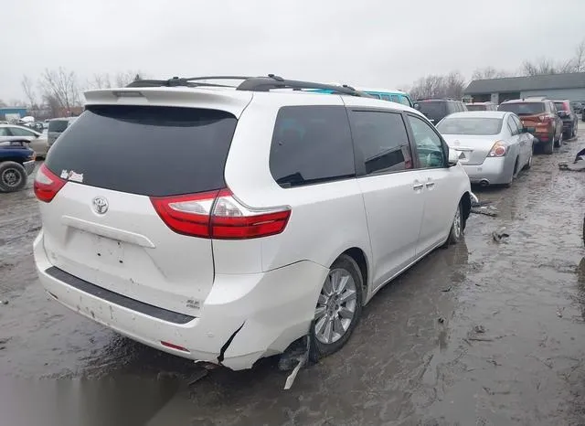 5TDDK3DCXFS104504 2015 2015 Toyota Sienna- Xle/Limited 4