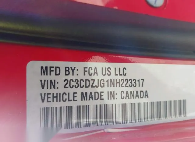 2C3CDZJG1NH223317 2022 2022 Dodge Challenger- GT 9